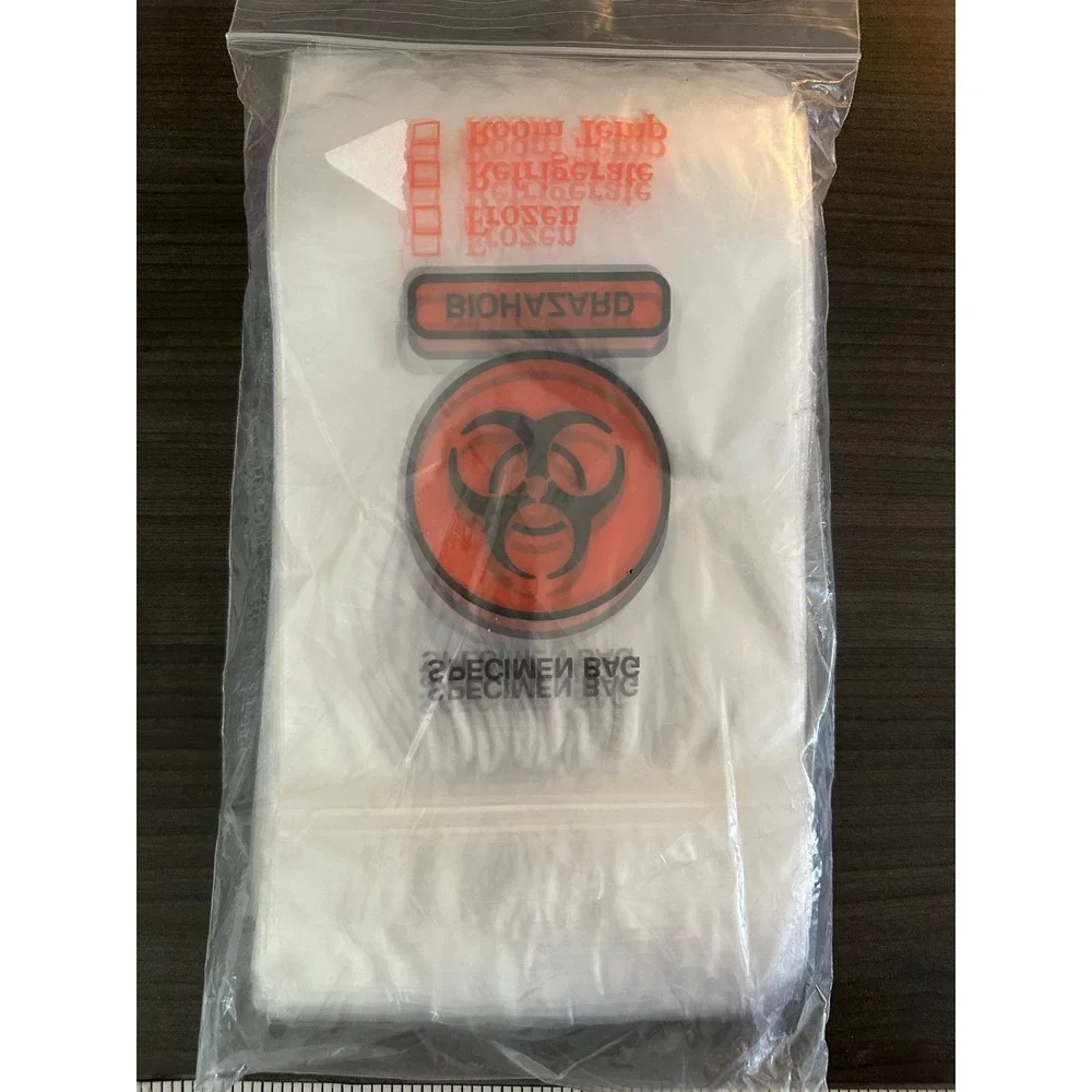 100 Specimen Bags 6x9 Halloween Treat Bags Mad Scientist Spooky Party Favors